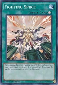Fighting Spirit (Shatterfoil) - Battle Pack 3: Monster League - YuGiOh card