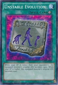 Unstable Evolution (Shatterfoil) - Battle Pack 3: Monster League - YuGiOh card