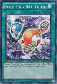 Recycling Batteries (Shatterfoil) - Battle Pack 3: Monster League - YuGiOh card