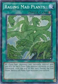 Raging Mad Plants (Shatterfoil) - Battle Pack 3: Monster League - YuGiOh card