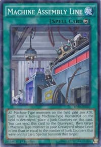 Machine Assembly Line (Shatterfoil) - Battle Pack 3: Monster League - YuGiOh card