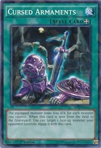Cursed Armaments (Shatterfoil) - Battle Pack 3: Monster League - YuGiOh card