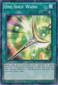 One-Shot Wand (Shatterfoil) - Battle Pack 3: Monster League - YuGiOh card