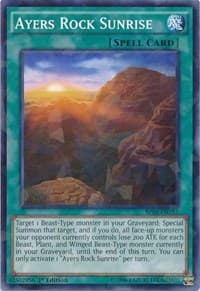 Ayers Rock Sunrise (Shatterfoil) - Battle Pack 3: Monster League - YuGiOh card