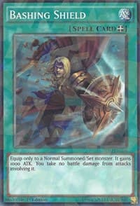 Bashing Shield (Shatterfoil) - Battle Pack 3: Monster League - YuGiOh card