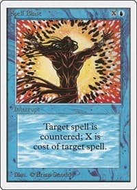 Spell Blast - Unlimited Edition - Magic: The Gathering card
