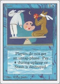 Stasis - Unlimited Edition - Magic: The Gathering card