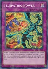 Telepathic Power (Shatterfoil) - Battle Pack 3: Monster League - YuGiOh card