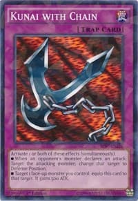 Kunai with Chain (Shatterfoil) - Battle Pack 3: Monster League - YuGiOh card