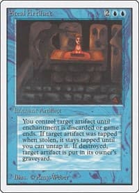 Steal Artifact - Unlimited Edition - Magic: The Gathering card