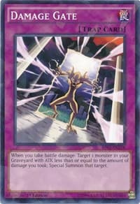 Damage Gate (Shatterfoil) - Battle Pack 3: Monster League - YuGiOh card