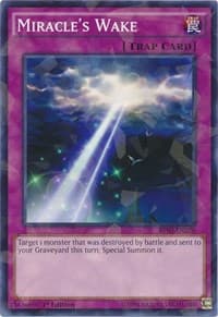 Miracle's Wake (Shatterfoil) - Battle Pack 3: Monster League - YuGiOh card