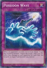 Poseidon Wave (Shatterfoil) - Battle Pack 3: Monster League - YuGiOh card