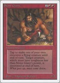 Stone Giant - Unlimited Edition - Magic: The Gathering card