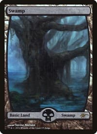 Swamp - Full Art (3) - Judge Promos - Magic: The Gathering card