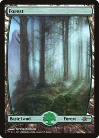 Forest - Full Art (5) - Judge Promos - Magic: The Gathering card