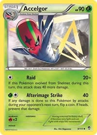 Accelgor - XY - Furious Fists - Pokemon card