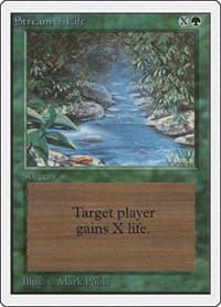 Stream of Life - Unlimited Edition - Magic: The Gathering card