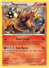 Magmortar - XY - Furious Fists - Pokemon card
