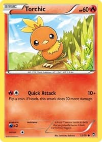 Torchic - XY - Furious Fists - Pokemon card