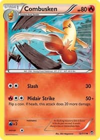 Combusken - XY - Furious Fists - Pokemon card