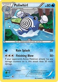 Poliwhirl - XY - Furious Fists - Pokemon card