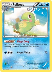 Politoed - XY - Furious Fists - Pokemon card