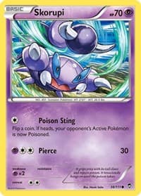 Skorupi - XY - Furious Fists - Pokemon card
