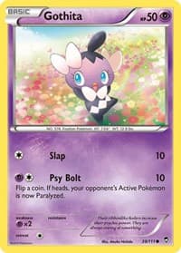 Gothita - XY - Furious Fists - Pokemon card