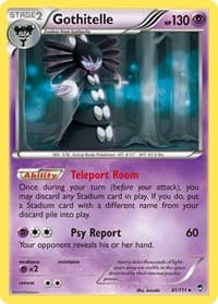 Gothitelle - XY - Furious Fists - Pokemon card