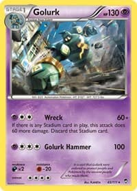 Golurk - XY - Furious Fists - Pokemon card