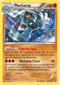 Machamp - XY - Furious Fists - Pokemon card