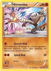 Hitmonlee - XY - Furious Fists - Pokemon card