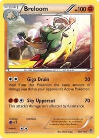 Breloom - XY - Furious Fists - Pokemon card