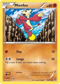 Mienfoo - XY - Furious Fists - Pokemon card