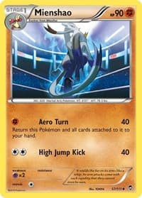 Mienshao - XY - Furious Fists - Pokemon card