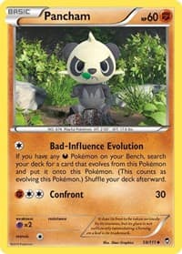 Pancham (59) - XY - Furious Fists - Pokemon card