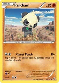 Pancham (60) - XY - Furious Fists - Pokemon card