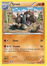 Tyrunt - XY - Furious Fists - Pokemon card