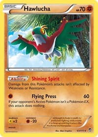 Hawlucha - XY - Furious Fists - Pokemon card