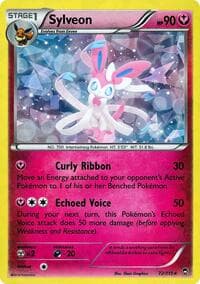 Sylveon - 72/111 (Cracked Ice Holo) - Deck Exclusives - Pokemon card