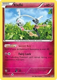 Klefki - XY - Furious Fists - Pokemon card