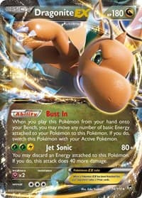 Dragonite EX - XY - Furious Fists - Pokemon card