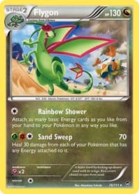 Flygon - XY - Furious Fists - Pokemon card
