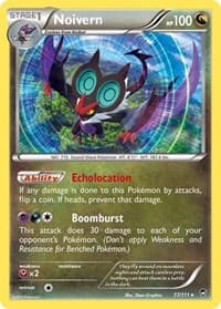 Noivern - XY - Furious Fists - Pokemon card