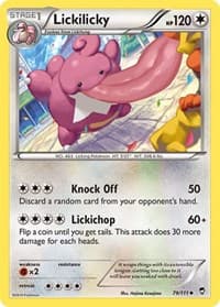 Lickilicky - XY - Furious Fists - Pokemon card