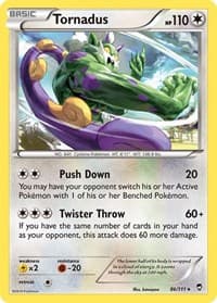 Tornadus - XY - Furious Fists - Pokemon card