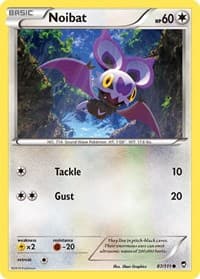 Noibat - XY - Furious Fists - Pokemon card