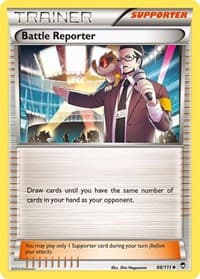 Battle Reporter - XY - Furious Fists - Pokemon card