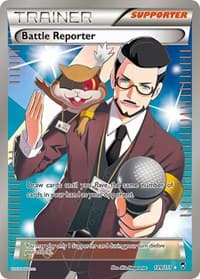 Battle Reporter (109 Full Art) - XY - Furious Fists - Pokemon card